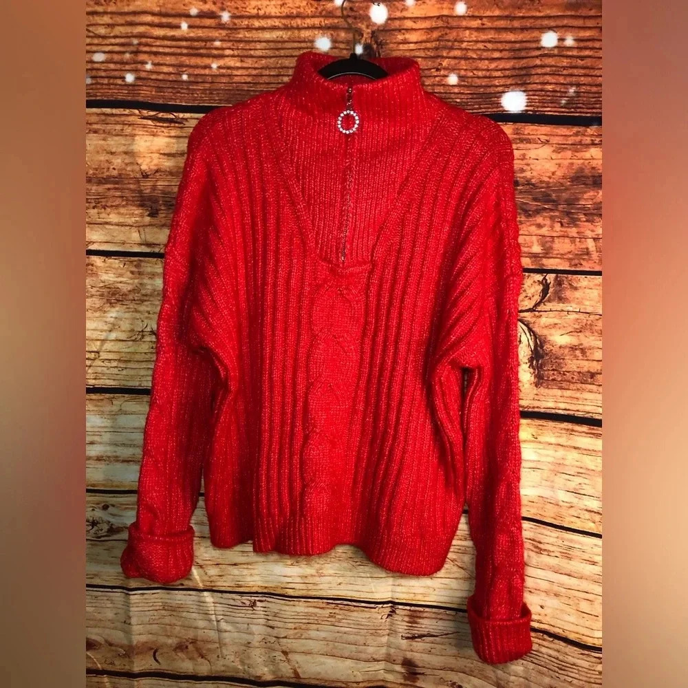 Red Venus Sweater